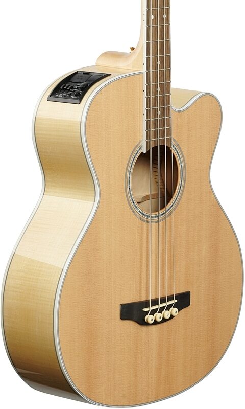 open zoom image for Takamine GB72CE Jumbo Acoustic-Electric Bass, Natural, Full Left Front
