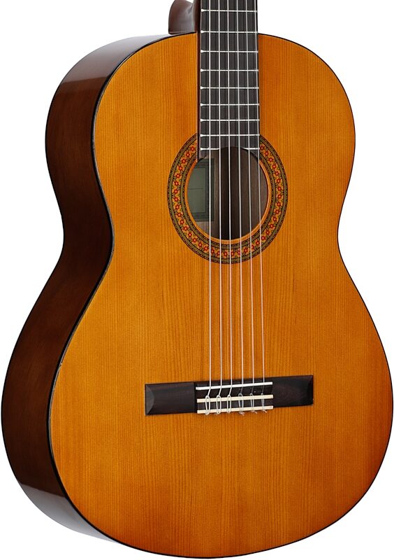 open zoom image for Yamaha C40 Classical Acoustic Guitar Package, New, Full Left Front