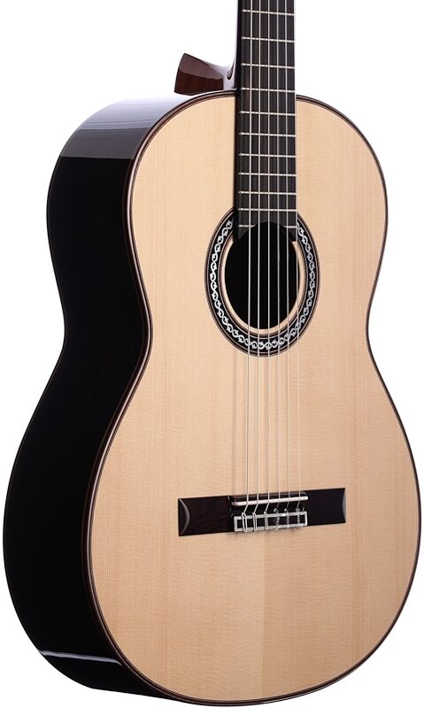 open zoom image for Cordoba Luthier C10 SP Classical Acoustic Guitar with Case, New, Full Left Front
