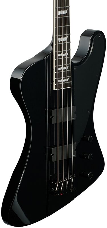 open zoom image for ESP LTD Phoenix 1004 Electric Bass, Black, Full Left Front