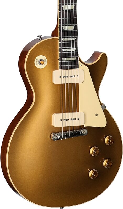 open zoom image for Gibson Custom Shop 1954 Les Paul Goldtop Reissue Electric Guitar (with Case), New, Full Left Front