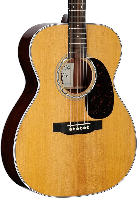 open zoom image for Martin 000E Retro Plus Granadillo Acoustic-Electric Guitar (with Soft Case), Granadillo, Full Left Front