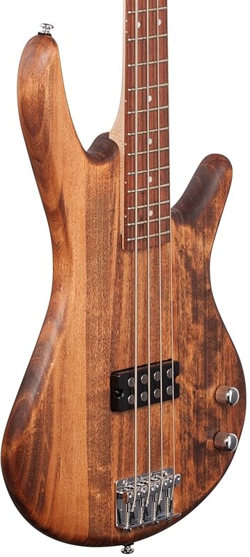open zoom image for Ibanez GSR100EX Electric Bass Guitar, Mahogany Oil, Full Left Front