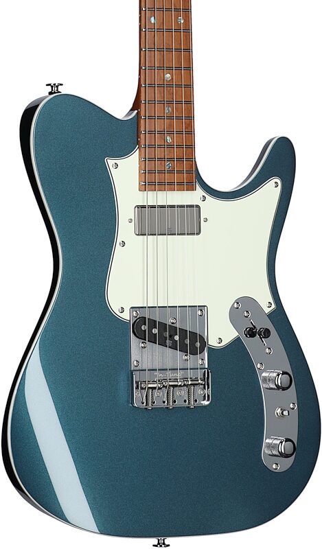 open zoom image for Ibanez AZS2209 Prestige Electric Guitar (with Case), Antique Turquoise, Open Box (Very Good), Full Left Front