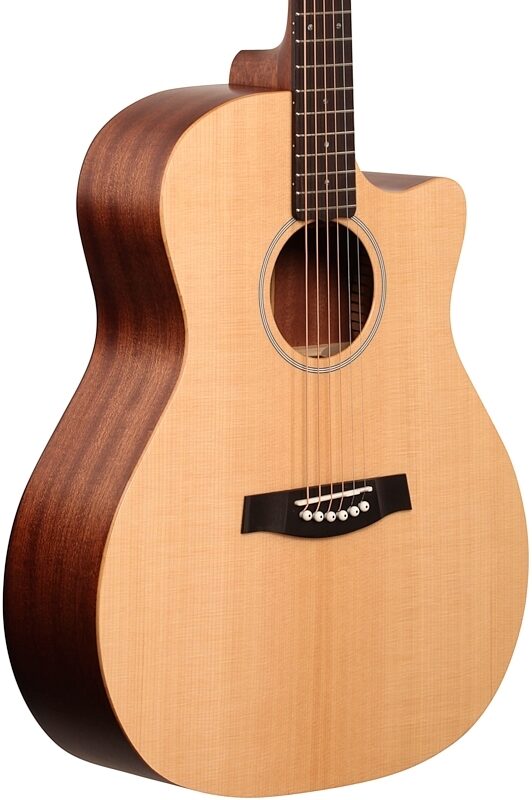 open zoom image for Schecter Deluxe Acoustic Guitar, Natural Satin, Full Left Front