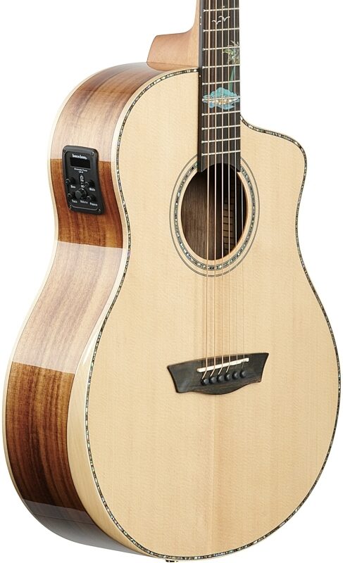 open zoom image for Washburn Bella Tono Allure SC56S Acoustic-Electric Guitar, Open Box (Very Good), Full Left Front