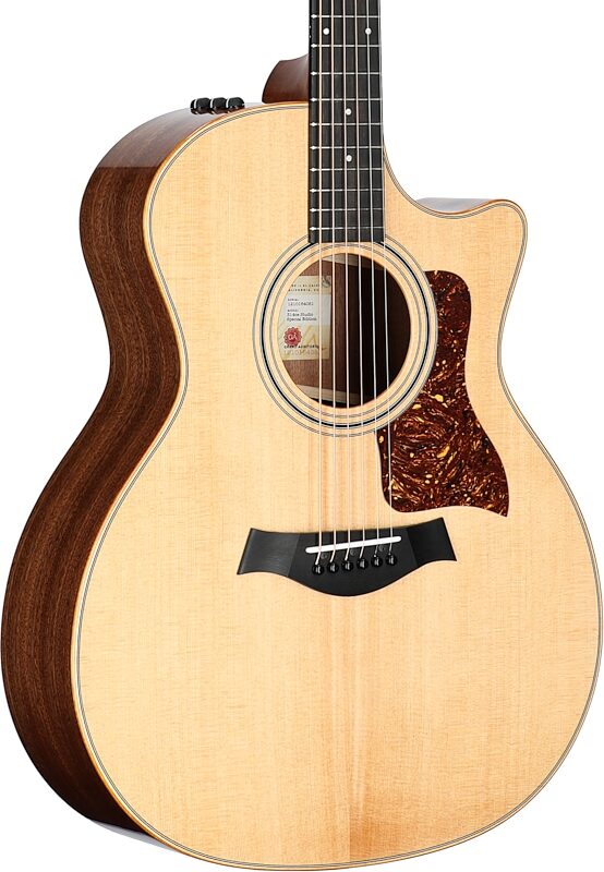 open zoom image for Taylor 314ce Studio Acoustic-Electric Guitar (with Gig Bag), Natural, Full Left Front