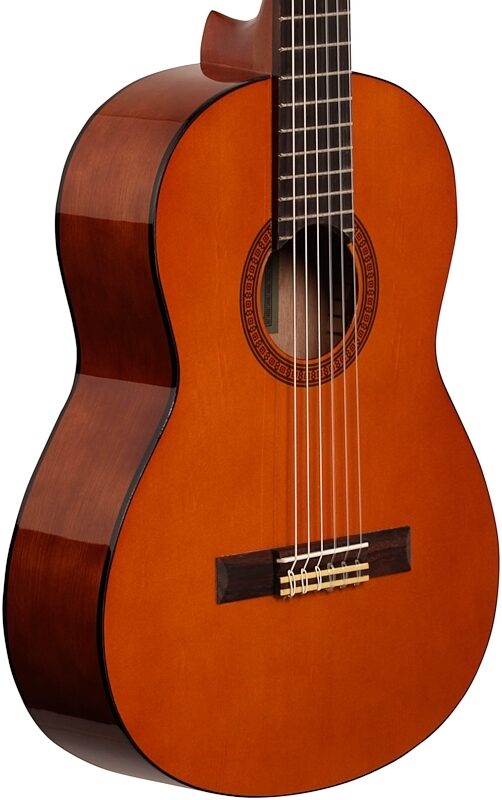open zoom image for Yamaha CGS102AII 1/2-Size Classical Acoustic Guitar, Open Box (Very Good), Full Left Front