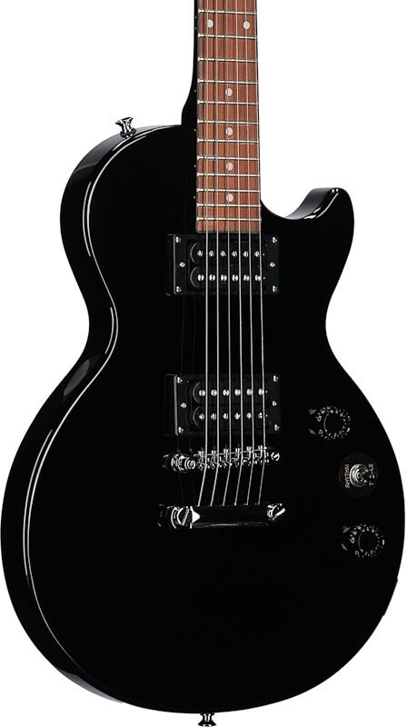 open zoom image for Epiphone Les Paul Special II Electric Guitar, Ebony, Full Left Front