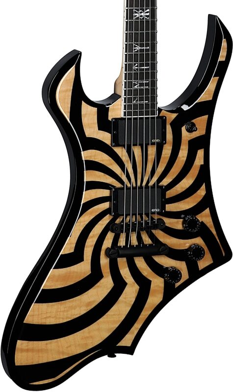 open zoom image for Wylde Audio Goregehn Electric Guitar, Rawtop Buzzsaw, Full Left Front
