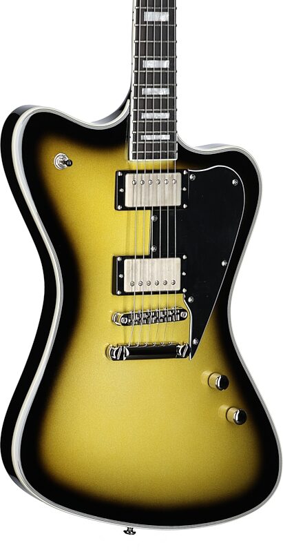 open zoom image for ESP LTD Bill Kelliher Sparrowhawk Electric Guitar, Satin Sunburst, Full Left Front