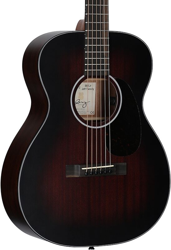 open zoom image for Martin 000 Jr E Jeff Tweedy Acoustic Guitar (with Soft Case), New, Full Left Front