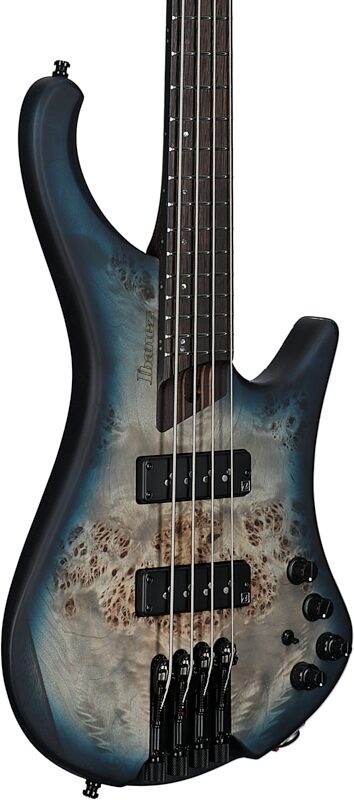 open zoom image for Ibanez EHB1500 Bass Guitar (with Gig Bag), Cosmic Blue, Full Left Front