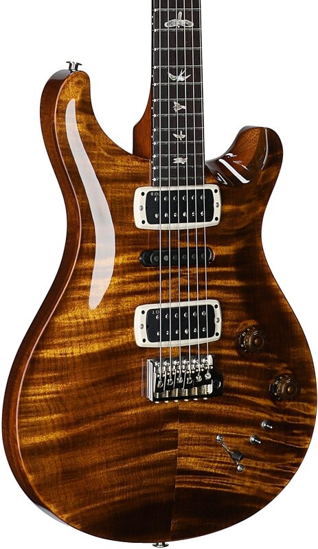 open zoom image for PRS Paul Reed Smith Modern Eagle V Electric Guitar (with Case), Black Gold, Full Left Front