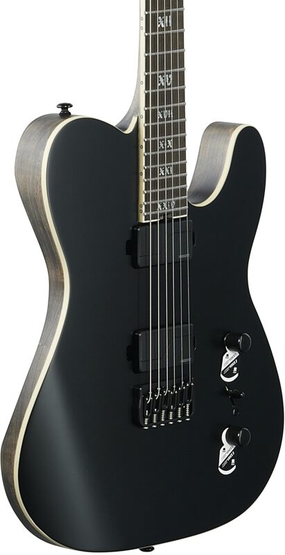 open zoom image for Schecter PT SLS Elite Electric Guitar, Evil Twin, Open Box (Very Good), Full Left Front