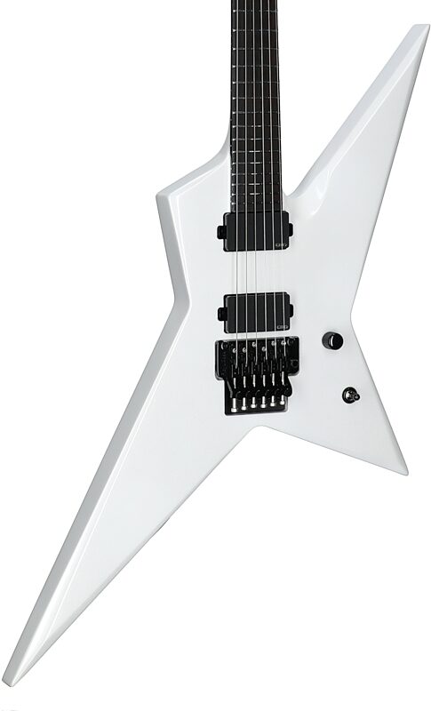 open zoom image for ESP LTD Random Star RS-1000 Electric Guitar, Pearl White, Open Box (Very Good), Full Left Front