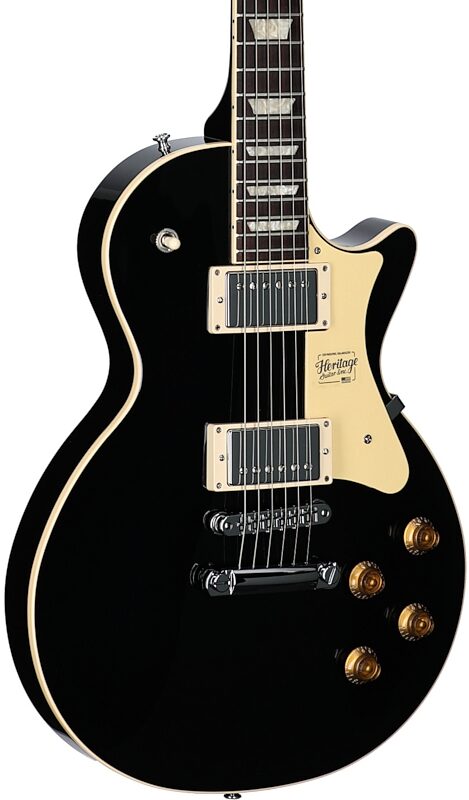 open zoom image for Heritage Standard H-150 Electric Guitar (with Case), Ebony, Open Box (Very Good), Full Left Front