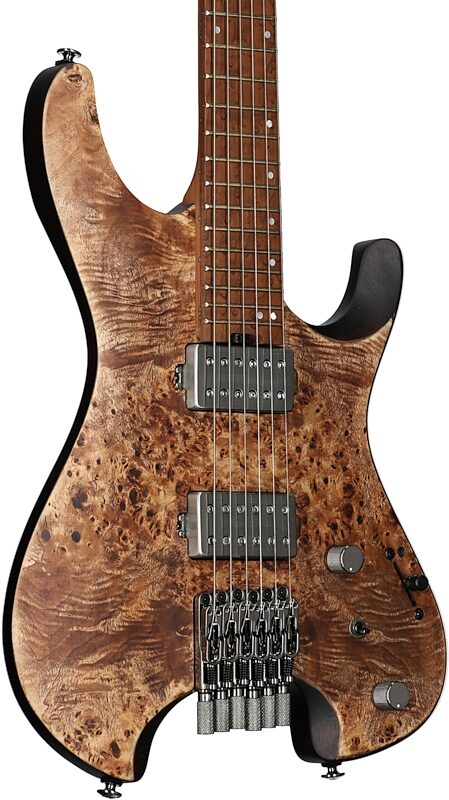 open zoom image for Ibanez Q52PB Electric Guitar (with Gig Bag), Antique Brown Stained, Full Left Front