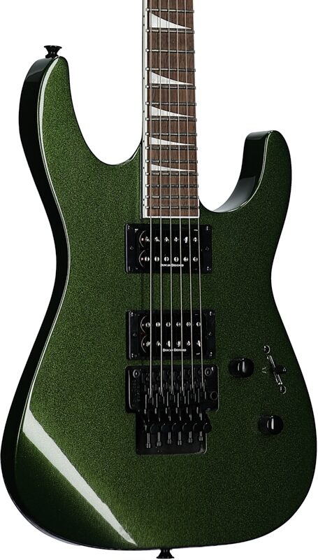 open zoom image for Jackson X Series Soloist SLX DX Electric Guitar, Manalishi Green, Open Box (Very Good), Full Left Front