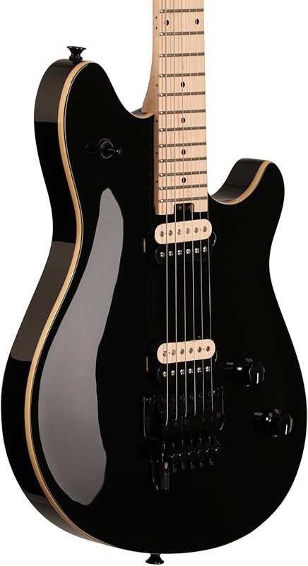 open zoom image for EVH Eddie Van Halen Wolfgang Special Electric Guitar, Black, Open Box (Very Good), Full Left Front