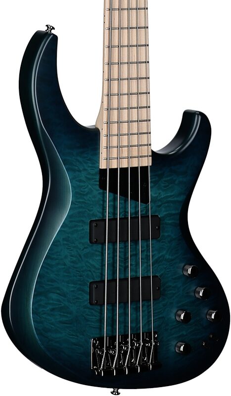 open zoom image for MTD Kingston Saratoga Norm Stockton Electric Bass, 5-String, New, Full Left Front