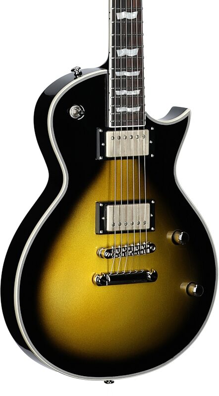 open zoom image for ESP LTD Bill Kelliher BK-600 Electric Guitar (with Case), Vintage Silver Sunburst, Open Box (Very Good), Full Left Front