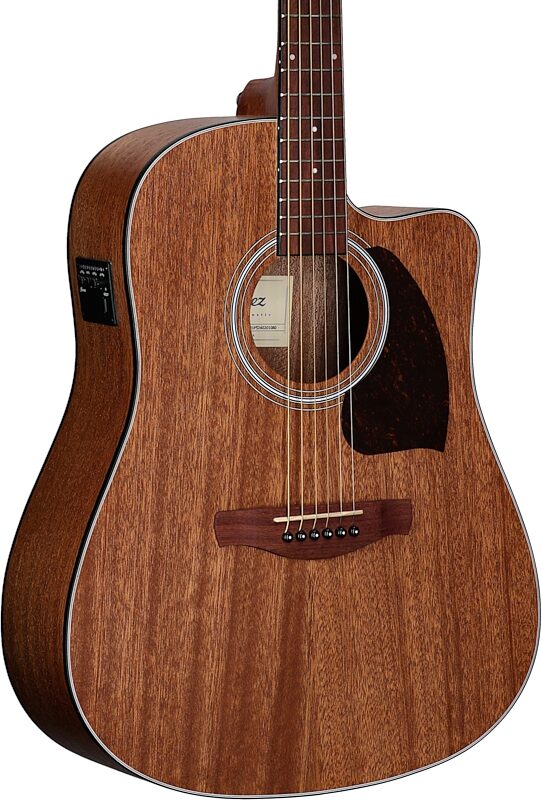 open zoom image for Ibanez PF54CE Acoustic-Electric Guitar, Open Pore Natural, Full Left Front