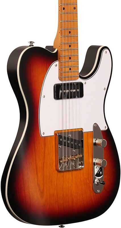 open zoom image for Schecter PT Special Electric Guitar, 3-Tone Sunburst, Full Left Front