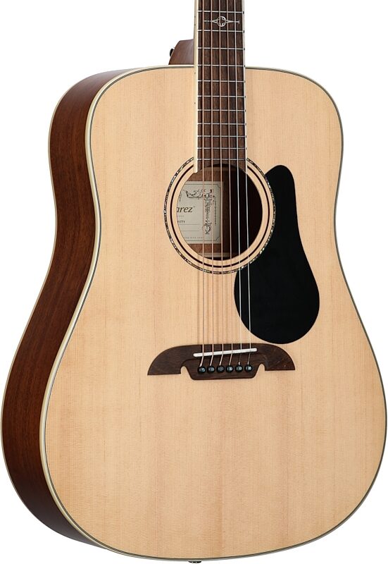 open zoom image for Alvarez AD60 Dreadnought Acoustic Guitar, New, Full Left Front