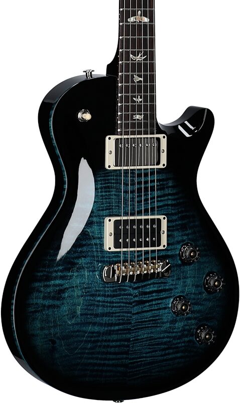 open zoom image for PRS Paul Reed Smith Tremonti Stoptail Electric Guitar (with Case), Cobalt Blue Smokeburst, Full Left Front