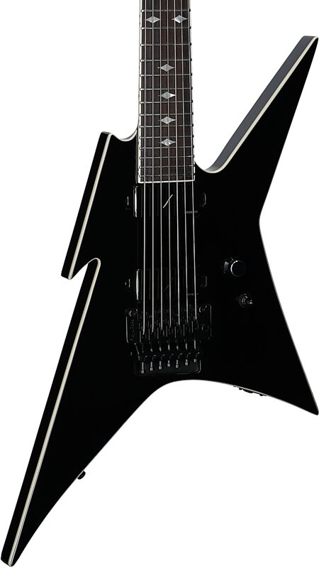 open zoom image for B.C. Rich Ironbird Extreme MK2 Electric Guitar, 7-String, Black, Full Left Front