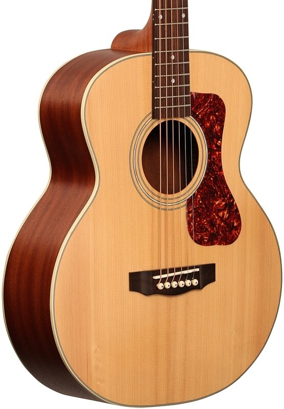 open zoom image for Guild Jumbo Junior Acoustic-Electric Guitar, Open Box (Very Good), Full Left Front
