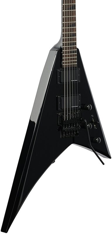 open zoom image for Jackson X Series Rhoads RRX24 Electric Guitar, with Laurel Fingerboard, Gloss Black, Full Left Front