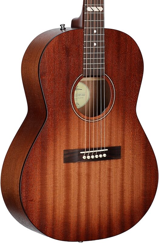 open zoom image for Godin Limited Edition Folk Rustic Acoustic-Electric Guitar, Black Burst, Open Box (Very Good), Full Left Front