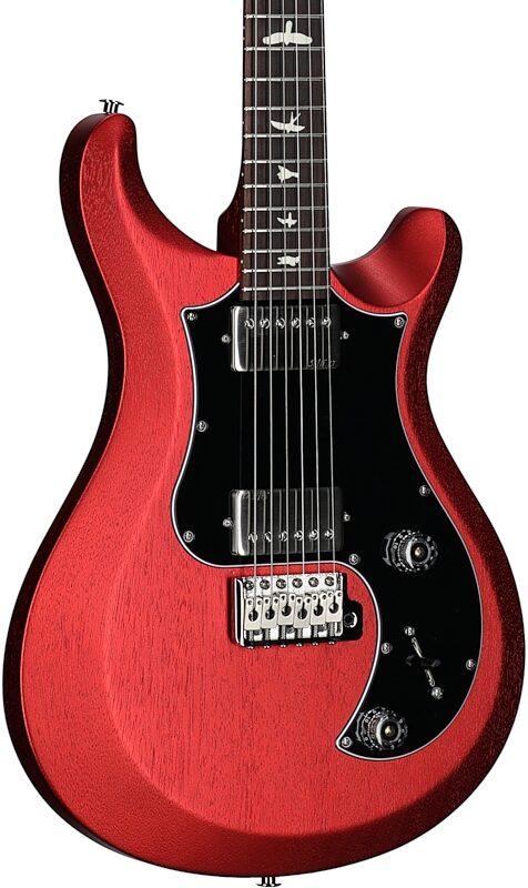 open zoom image for PRS Paul Reed Smith S2 Standard 22 Satin Electric Guitar, Red Apple Metallic, Full Left Front