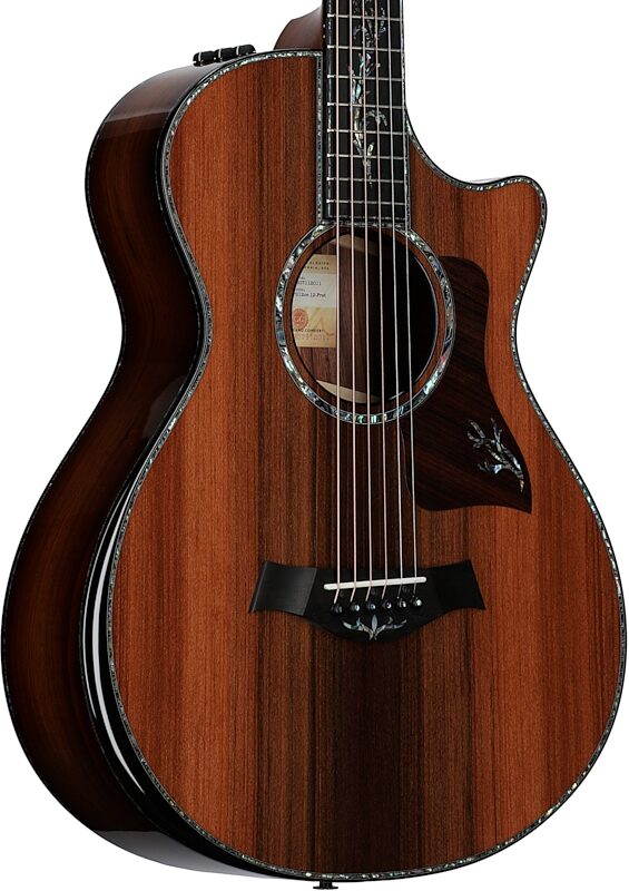 open zoom image for Taylor PS12ce 12-Fret V-Class Acoustic-Electric Guitar (with Case), New, Full Left Front