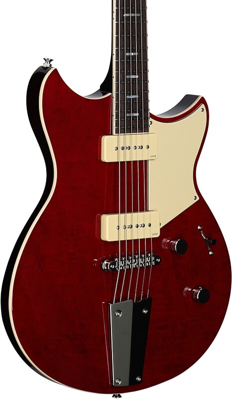 open zoom image for Yamaha Revstar Standard RSS02T Electric Guitar (with Gig Bag), Fired Red, Full Left Front