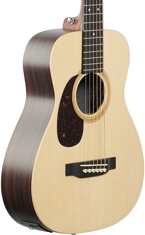 open zoom image for Martin LX1RE Little Martin Acoustic-Electric Guitar, Left-Handed (with Gig Bag), New, Full Left Front