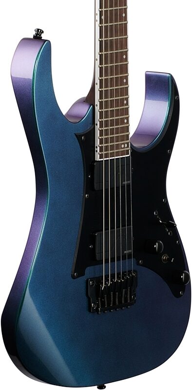 open zoom image for Ibanez RG631ALF Axion Label Electric Guitar, Blue Chameleon, Full Left Front