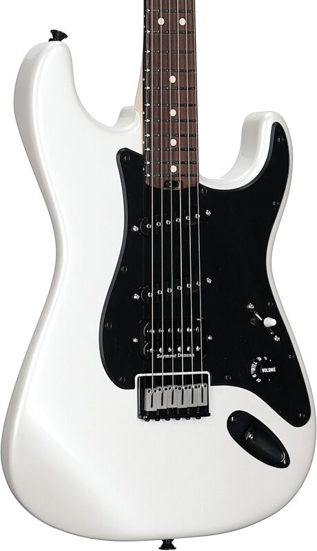 open zoom image for Charvel Jake E Lee Signature Pro-Mod So-Cal Electric Guitar, White, Full Left Front