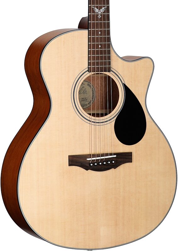 open zoom image for Kepma Fenix Grand Auditorium Acoustic Guitar, Natural Finish, Spruce / Mahogany, with Gig Bag, Full Left Front