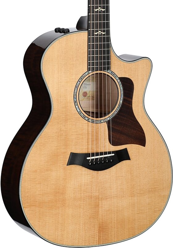 open zoom image for Taylor 614ce V-Class Acoustic-Electric Guitar (with Case), New, Full Left Front