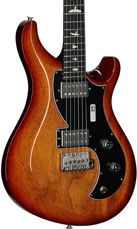 open zoom image for PRS Paul Reed Smith S2 Vela HHT Tremolo Electric Guitar (with Gig Bag), Dark Cherry Sunburst, Full Left Front