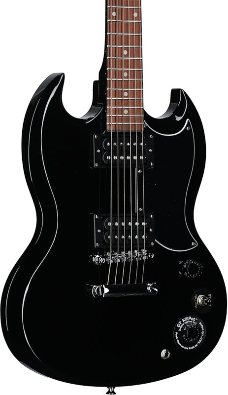 open zoom image for Epiphone SG Special Electric Guitar, Black, Full Left Front