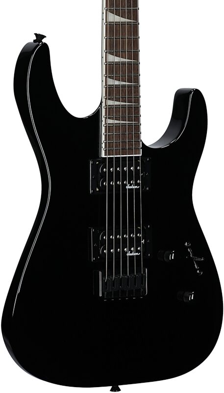 open zoom image for Jackson X Series Soloist SLX DX HT Electric Guitar, with Laurel Fingerboard, Gloss Black, Full Left Front