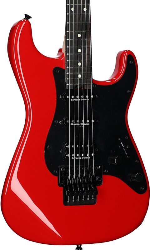 open zoom image for Charvel Pro-Mod So-Cal Style 1 HSS FR Electric Guitar, Ferrari Red, Full Left Front