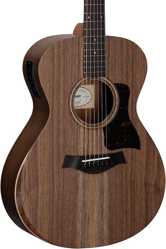 open zoom image for Taylor Academy 22e Grand Concert Acoustic-Electric Guitar (with Gig Bag), New, Full Left Front