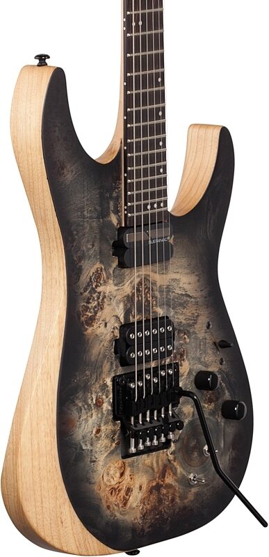 open zoom image for Schecter Reaper-6 FR-S Electric Guitar, Charcoal Burst, Full Left Front