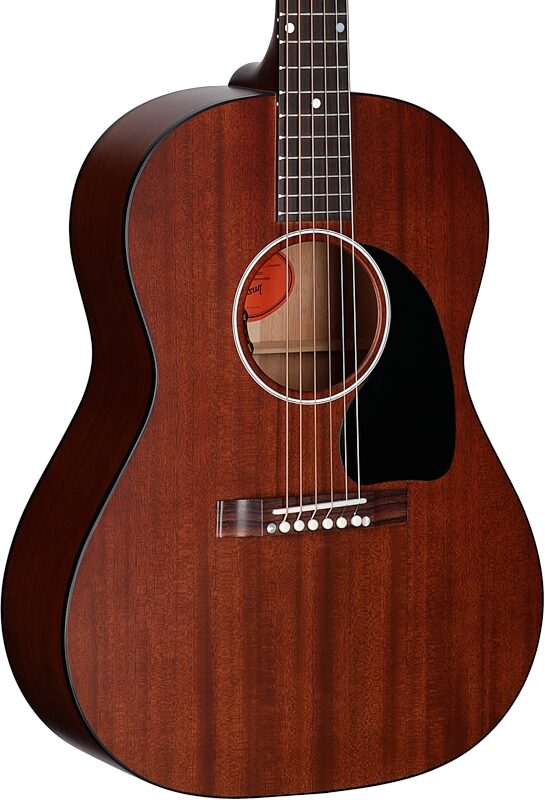 open zoom image for Gibson LG-2 All Mahogany Acoustic-Electric Guitar (with Case), Faded Natural, Full Left Front