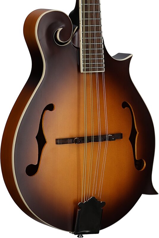 open zoom image for Epiphone F-5 Studio Mandolin (with Gig Bag), Vintage Sunburst Satin, Full Left Front
